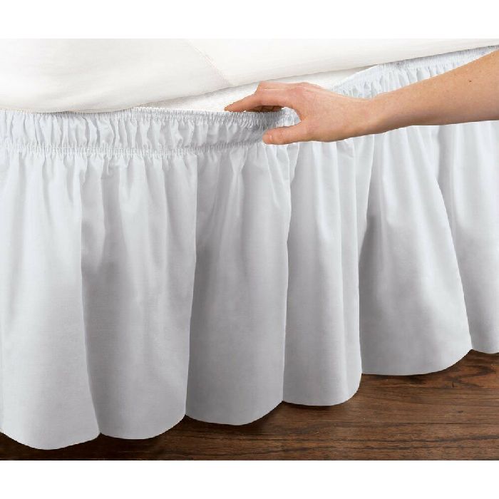 Twin Ruffled Bed Skirt Chinaberry, Twin Ruffle Bed Skirt